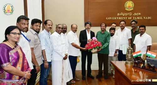 CM Vijay Meets FEFSI Leaders at Secretariat