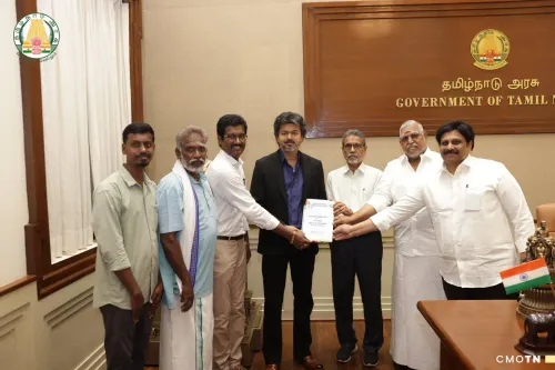 CM Vijay meets natural farming body, ex-TNAU chief at Secretariat