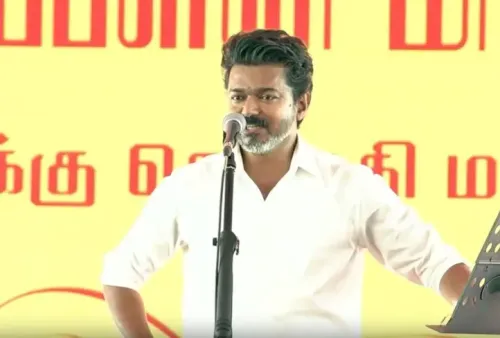 Tamil Nadu CM Vijay targets DMK at Trichy rally, vows corruption-free rule