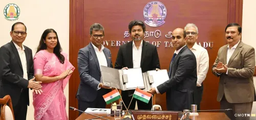 CM Vijay Witnesses Hitachi Energy MoUs Worth ₹1,000 Cr in TN