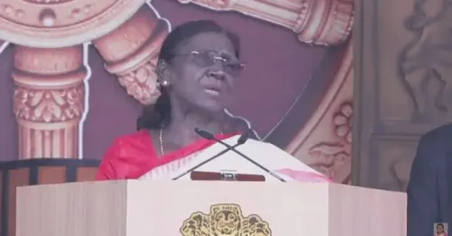 CM Vishnu Deo Sai at Bastar Dussehra, Jagdalpur