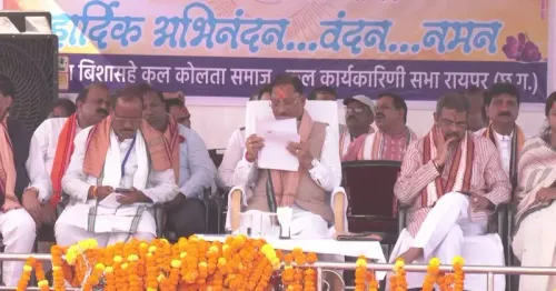 CM Vishnu Deo Sai at Ramchandi Diwas in Garhfuljhar, Mahasamund