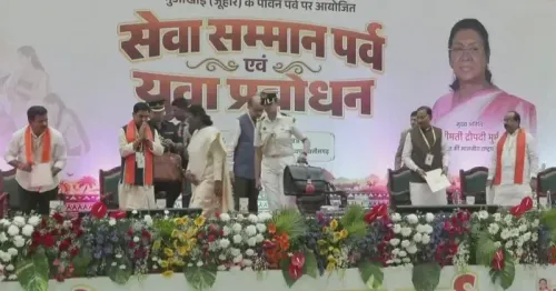 CM Vishnu Deo Sai at Seva Samman Parv in Raipur