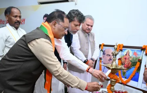 CM Vishnu Deo Sai attends BJP state office-bearers meet in Raipur
