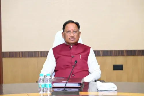 CM Vishnu Deo Sai Chairs Cabinet Meet at Mahanadi Bhawan