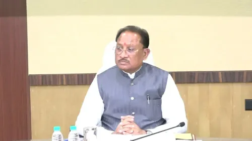 CM Vishnu Deo Sai Chairs Cabinet Meeting at Mahanadi Bhawan