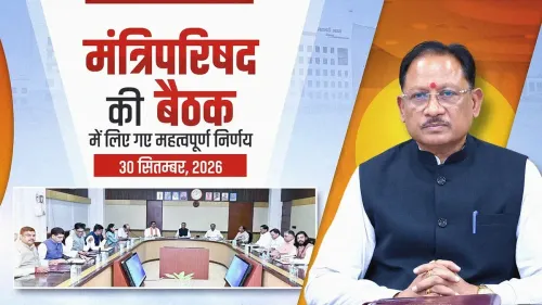 CM Vishnu Deo Sai Chairs Key Cabinet Meeting in Chhattisgarh
