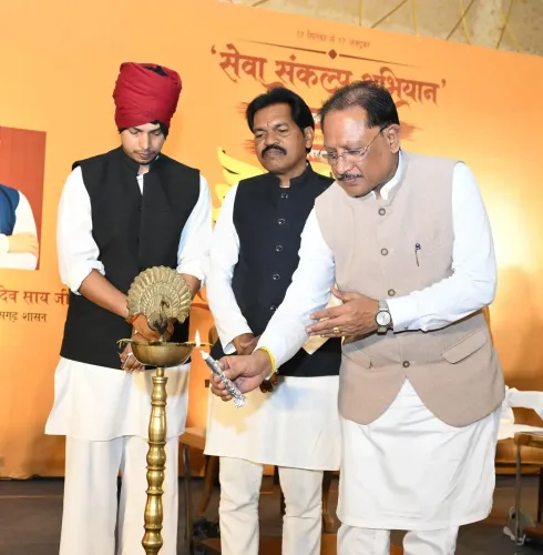 CM Vishnu Deo Sai Honours Martyrs at Raipur Shouryanjali