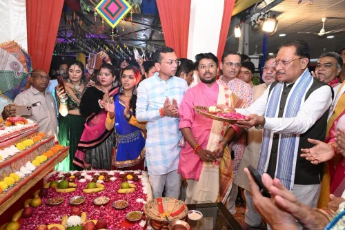 CM Vishnu Deo Sai hosts Navratri Ras Garba at Raipur residence