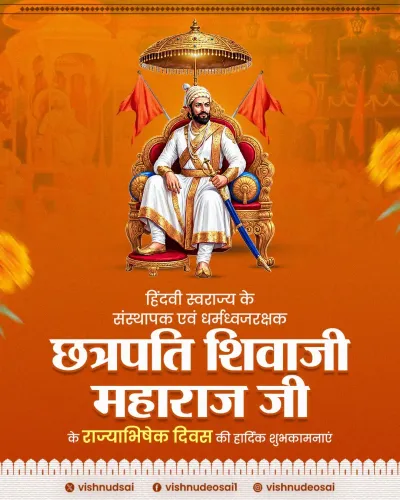 CM Vishnu Deo Sai Marks Shivaji Maharaj Coronation Day