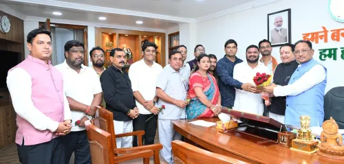 CM Vishnu Deo Sai Meets Basna MLA Sampat Agrawal, Discusses Regional Development