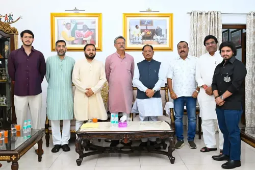 CM Vishnu Deo Sai Meets Bastar Maharaja's Delegation