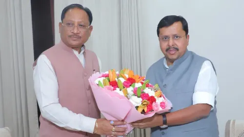 CM Vishnu Deo Sai meets BJP national chief in New Delhi