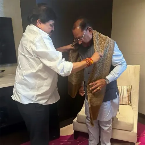 CM Vishnu Deo Sai meets BJP Telangana chief in Hyderabad