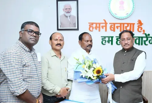 CM Vishnu Deo Sai Meets New ST Commission Vice-Chairman
