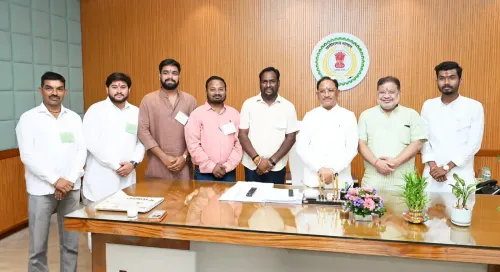 CM Vishnu Deo Sai Meets Raipur South MLA Sunil Soni's Delegation