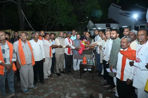 CM Vishnu Deo Sai Meets Village Delegation from Kabirdham