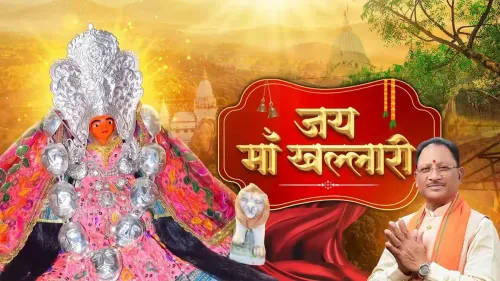 CM Vishnu Deo Sai offers homage at Maa Khallari on Navratri's ninth day