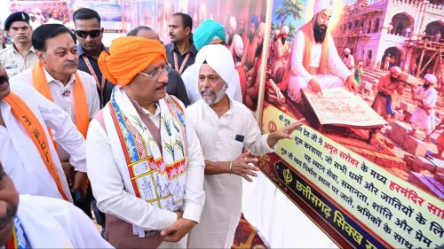 CM Vishnu Deo Sai pays tribute to Guru Arjan Dev Ji in Raipur