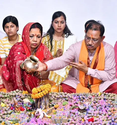 CM Vishnu Deo Sai Thanks Anuj Sharma for Wishes