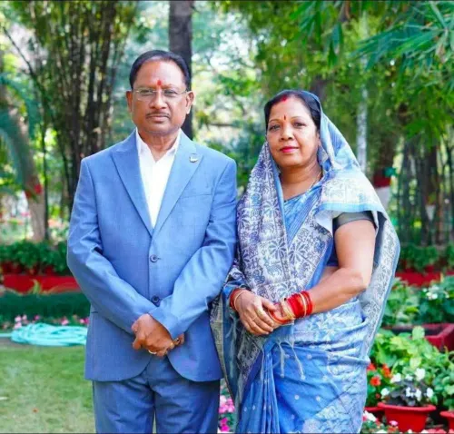 CM Vishnu Deo Sai Thanks Sanjay Pandey for Wishes