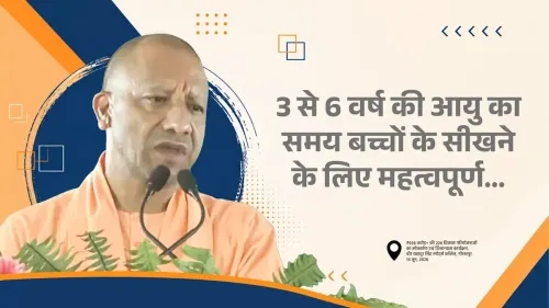 CM Yogi: 70,000+ Anganwadi Centres Run Pre-Primary, Bal Vatika