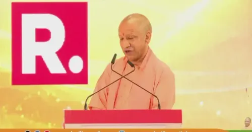 CM Yogi addresses 'Unchaiyon Par UP' event in Lucknow