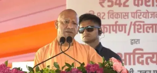 Yogi Adityanath attacks Congress, SP over 'fake' secularism at Barabanki event