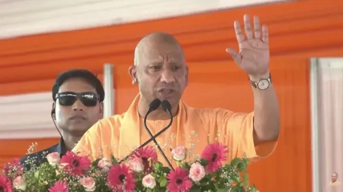 CM Yogi Attacks SP Over Alleged Job Recruitment Extortion