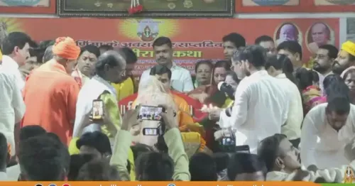CM Yogi attends Ram Katha conclusion at Gorakhnath Mandir on Guru Purnima