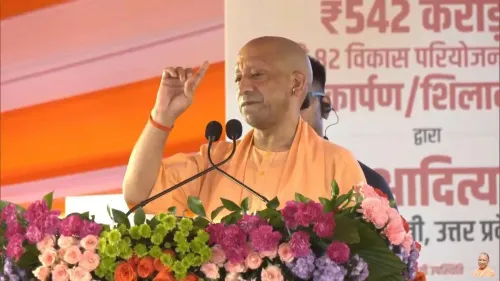 CM Yogi Calls Congress, SP 'Anti-Development' in Sharp Attack