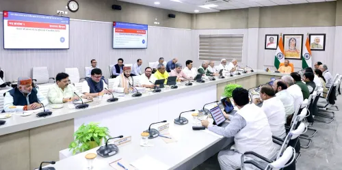 CM Yogi chairs UP Cabinet meet on law, farming, tech