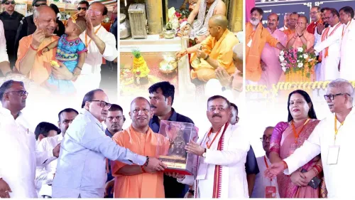 CM Yogi Champions Double Engine Govt in Fresh Post