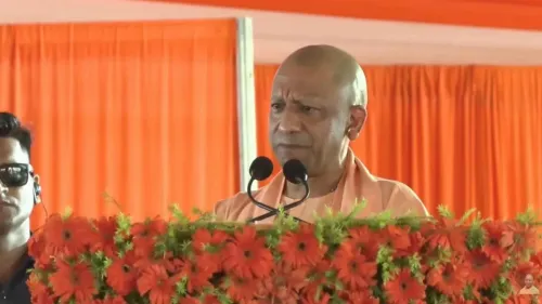 CM Yogi Demands Apology From Congress, SP Over Scam Legacy