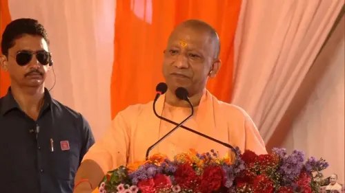 CM Yogi Fires Back at SP Over 'Kansa Statue' Remark