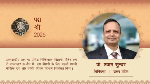 CM Yogi Hails UP's Prof. Shyam Sundar on Padma Shri