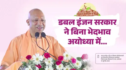 CM Yogi Highlights Ayodhya Road Widening Milestone