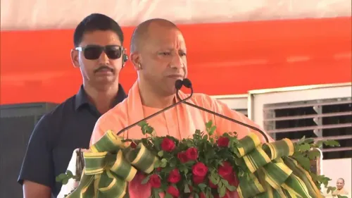 CM Yogi Hits Out at Past UP Govts Over Mafia, Riot Links