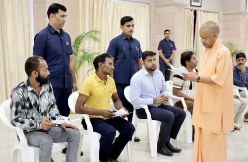 CM Yogi Holds Janata Darshan in Lucknow, Directs Officials