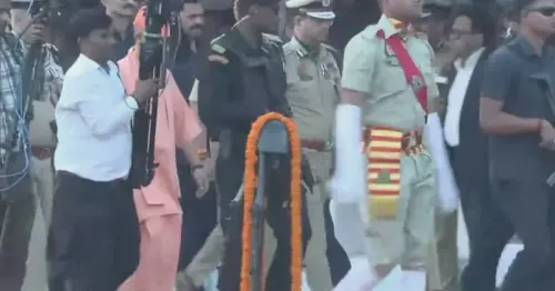 CM Yogi Honours Police Martyrs at Smriti Diwas Parade 2026