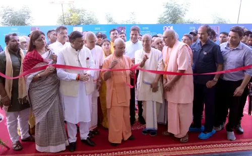 CM Yogi Inaugurates Akshay Patra Kitchen in Gorakhpur