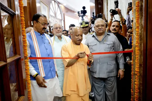 CM Yogi Inaugurates Podcast Studio, Digital Library at Vidhan Bhavan