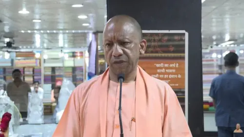 CM Yogi Invokes Gandhi on Swachhata and Swadeshi