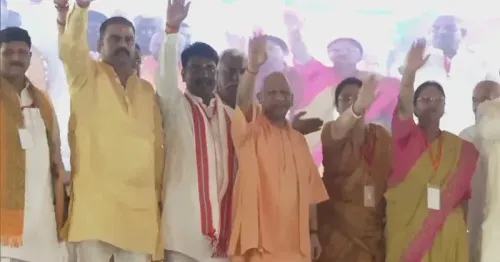 CM Yogi launches 139 projects worth ₹475 cr in Sant Kabir Nagar