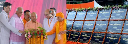 CM Yogi Launches ₹311 Crore Projects in Siddharthnagar