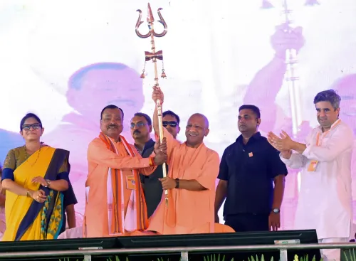 CM Yogi Launches ₹396 Cr Projects in Shravasti