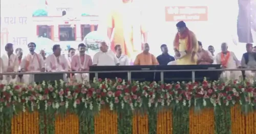 CM Yogi Launches 77 Projects Worth ₹504 Cr in Basti