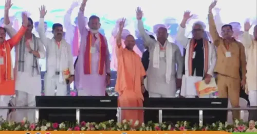 CM Yogi Launches Rs 697 Cr Projects in Mahoba