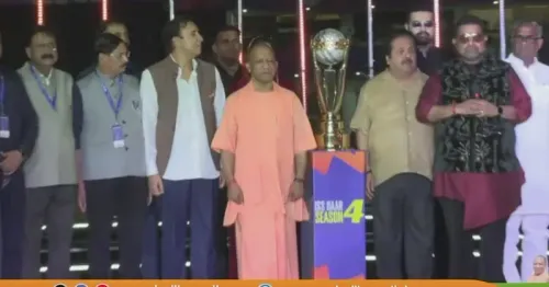 CM Yogi launches UP T20 League Season 4 at Ekana Stadium
