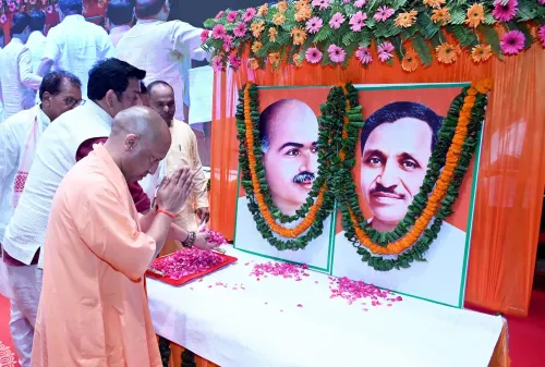 CM Yogi Meets Gorakhpur Booth Chiefs, Backs BJP's Ground Game
